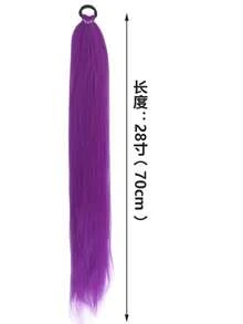 Mattel 现货 Skpop 女巫猎人假发 Mira Lumi 编织假发，Cosplay 假发，适合各种派对、情人节、生日礼物 - 彩色 - 查看 8