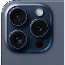 Apple iPhone 15 Pro A2848 reacondicionado (totalmente desbloqueado) 128GB Azul Titanio (Grado A) - Titanio azul grado A - Ver 5