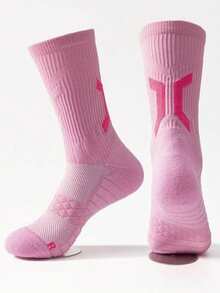 5 par skarpet do koszykówki, elitarne skarpety treningowe, oddychający, szybkoschnący spód z ręcznika, pochłaniające pot, odporne na zapachy, sportowe skarpety kompresyjne - Wielokolorowe - Zobacz 5