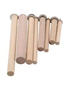 Parrot Stand With Sandstone Perch Toy And Scratching Post - Ideal For Parrot Supplies - Brown - View 6