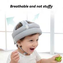 Baby Anti-Fall Head Protection Pad, Infant Toddler Walking Learning Head Protection Cap, Anti-Collision Cushion - Multicolor - View 6