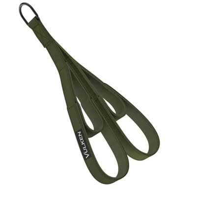 Tricep Rope Cable Attachment. 24 Inch And 17 Inch Two Lengths Built In One Pull Down Rope