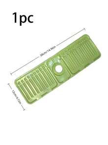 1个/2个硅胶水龙头防溅罩，防溅，可修剪窄边，适用于浴室水槽、厨房水槽、碗碟架等。 - 彩色 - 查看 12