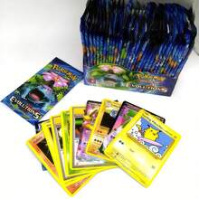 300+ Rare Cards, VMAX/GX/EX Included, Rainbow Foil Finish, (V Series, Vmax, GX Rare Cards)New Pokémon Cards, Game Cards, Pokémon Cards, And Limited-Edition Shiny Cards. For The Bagged Version, Options Are Available In 1-Pack, 10-Pack,24-Pack And 36-Pack Sets.Random Style & Packaging - Multicolor - View 4