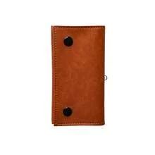 1pc New PU Leather Tobacco Pouch, 3-Layer Soft Leather With Hidden Buckle, Waterproof Imitation Leather Tobacco Bag, Humidor Pipe Bag, Portable Retro Hand-Rolled Tobacco Pouch - Multicolor - View 10