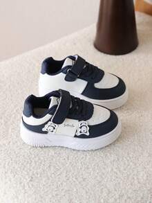 1 Pair Kids/Toddlers Soft Sole Shoes, Boys/Girls Sports Running Shoes - Royal Blue - View 6