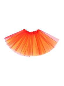 1pc Solid Color Vintage Polyester (Polyester) Tutu Skirt, Suitable For All Seasons, One-Time Performance Skirt, Practice Skirt, 30cm For Teenagers, 40cm For Adults, Costume Party Skirt, Mesh Skirt, Masquerade Ball Dress - A - View 13