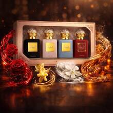 LATTAFA AMEERAT PRINCESS OF ARABIA ALL IN ONE GIFT SET 4X30ML EAU DE PARFUM - LUXURIOUS LONG-LASTING ORIENTAL PERFUME FOR WOMEN - East - View 3