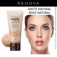 Renova Natural Matte Liquid Makeup Base, 30 Ml - 105 Natural - View 2