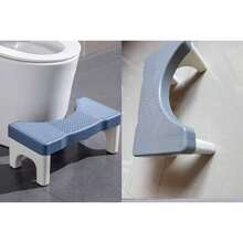 1pc/2pcs Toilet Stool Squatting Assist Device, Bathroom Foot Rest Stool, Anti-Slip Pedestal - Multicolor - View 20