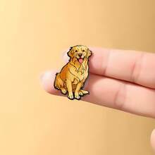 Broșă emailată Golden Retriever, broșe decorative la modă, ornamente, rever, geantă, insigne, bijuterii, cadouri - Multicolor - Vizualizare 4