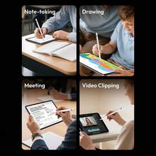 IPad Pencil 2nd Generation With Magnetic & USB Charging, Stylus Pen Compatible With Ipad With Palm Rejection, Compatible With IPad A16/10/9/8/7/6, IPad Mini 7/6/5, IPad Air 5/4/3, IPad Air 11" M3/M2, IPad Air 13" M3/M2, IPad Pro 11" M5/M4/4/3/2/1, IPad Pro 12.9" 6/5/4/3, IPad Pro 13" M5/M4, 90mAh - White - View 9