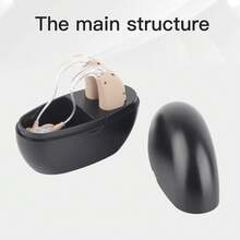Hearing Aid Wireless Ear Assistance Device Hearing Sound Amplifier for People with Hearing Impairments - Albaricoque - Ver 4