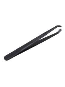 Stainless Steel Straight & Slanted Eyebrow Tweezers, Facial Hair Removal Tweezer, Beauty Tool - Multicolor - View 12