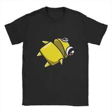 2025 Invierno Otoño Camisetas REPO Game I Looove para Hombre 100% Algodón Ropa Vintage de Manga Corta Cuello Redondo Regalo Camisetas Tops - Negro - Ver 1