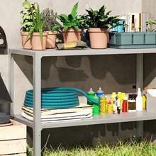 Garage Integrated Storage Racks - Silver - View 9