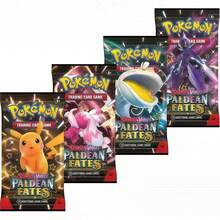 300+ Rare Cards, VMAX/GX/EX Included, Rainbow Foil Finish, (V Series, Vmax, GX Rare Cards)New Pokémon Cards, Game Cards, Pokémon Cards, And Limited-Edition Shiny Cards. For The Bagged Version, Options Are Available In 1-Pack, 10-Pack,24-Pack And 36-Pack Sets.Random Style & Packaging - Multicolor - View 3