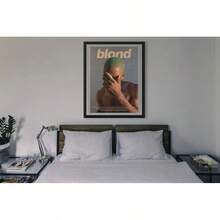 Frank Poster Ocean Posters , Blond Poster, Blond Album, Blond, Ocean, Music, Album Cover, Wall Art, Home Decor, Digital Print, Instant Download - 黑色 - 查看 3
