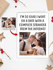 Customized Valentine's Day Card - Unique Birthday, Valentine's Day And Anniversary Card With Envelope - English Text, Suitable For Boyfriend, Girlfriend, Husband And Wife (With Envelope) - Multicolor 2 - View 5