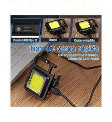 Linterna Lampara Recargable Led De Lampara Llavero - 10 piezas - Ver 5