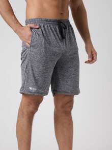 Kit Of 3 Plus Size Dry Fit Bermuda Shorts For Gym And Workout - Đen / Xám / Xanh lam - Xem 3