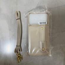 OUKNOEO 一套时尚斜挎包和仿皮手机壳，兼容 17 Air、16e、15、14、13、12、11 Pro、XS Max、7、8 Plus、XR、SE，Galaxy S25 Edge、S24、S23、S22 Ultra Plus，Galaxy A13、A14、A15、A16、A35、A36、A53、A54、A55、A56，Z Fold 7、FE、6、5、4