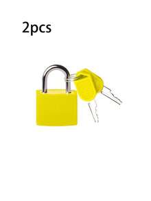 1/2/3/4/5/10/15/20pcs Mini Colorful Luggage Locks With Keys, Metal Padlock Suitable For Suitcase, Travel Bag, School, Gym, Classroom, Pairing Games, Backpack And More - Multicolor - View 33