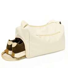 1pc Lightweight And Spacious Sports Gym Bag For Women, Suitable For Short Trips, Can Also Be Used As A Yoga Bag And Fits Over A Suitcase Handle, Multi-Pockets, Lightweight And Portable - Multicolor - View 7