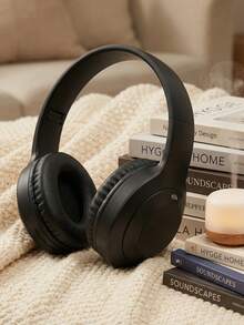 New Wireless Headphones, Over Ear Foldable Design, High-definition Call Quality, Extendable Headband, Suitable For Business And Universal Smartphone Use, High Fidelity, Deep Bass, Long Battery Life