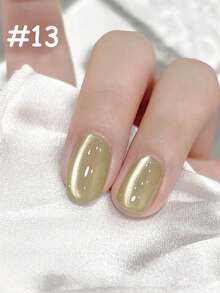 12毫升/瓶 浅烟熏猫眼16色美甲胶套装 粉色 蓝色 透明 裸色 玻璃珠 磁铁猫眼凝胶指甲油 紫色指甲 绿色指甲 2026新款 冰透明月光猫眼指甲油 蓝白色指甲 粉色指甲 美甲透明指甲 适用于指甲和脚趾甲 UV灯美甲沙龙专用美甲用品 可爱美甲美甲工具 - 彩色 - 查看 13