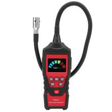 HT601A Portable LED Combustible Flammable Gas Detector Gas Leakage Tester Analyzer - Rojo - Ver 5
