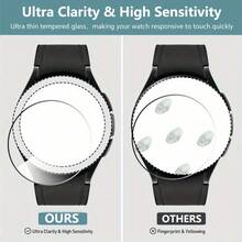 5pcs Tempered Glass Screen Protector For Galaxy Watch 7/6/5/4 (40mm/44mm), Anti-Scratch, Ultra-Clear, Screen Protector, 9H Hardness, Suitable For Smartwatch Users - 5pcs - View 9
