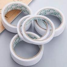 1片黑色皮革修补贴，高粘性孔洞填充胶带 - 白色 - 查看 2