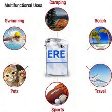 D-Deadpool Beach Towel Cartoon Cute Summer S Large Bath Pool Beach Towel Microfiber Absorbent For Swimming Travel(2).Jpg - 白色 - 查看 6