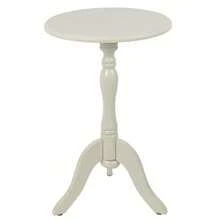 Simplify 1-Drawer Accent Table, Narrow End, 28" X 14" X 14" -  Butter Milk - Buttermilk - View 7