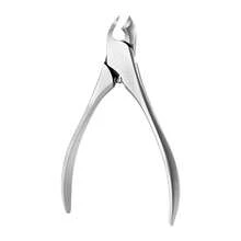 Premium Black Ant Nail Clipper, German Craftsmanship Dual-Head Curved & Straight Tweezers, Cuticle Pusher & Nipper, Nail Scissors, Nail Drill, Suitable For Nail Salons Or Home Use - 銀色 - 查看 6