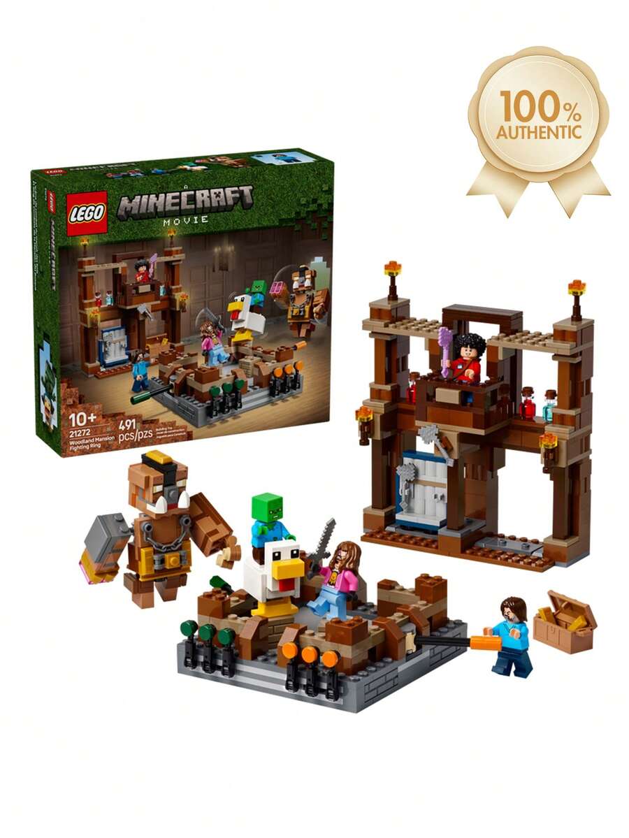 LEGO Minecraft 21272 - Conjunto de aventura de Minecraft construible con personajes icónicos, construcción creativa, regalo popular para niños de 10+ años, regalo de temporada musical/de boda - Multicolor - Ver 1