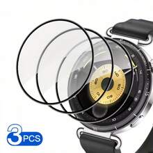 3片装超高清3D曲面屏幕保护膜，专为华为Watch GT6 41mm设计，全覆盖，耐用，高品质 - 3PCS - 查看 2