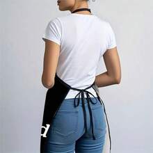 1PC Creative Text Theme Kitchen Apron, Suitable For Household Kitchen Cooking, Baking, BBQ, And Patio Use, Or Both Men And Women, A Unique And Creative Gift - Multicolor - View 10