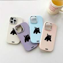 Phone Case Compatible With Apple 16 Pro Max 14 Plus Shockproof 15 With Large Hole 13 Matte 12 - 藍色 - 查看 2