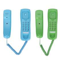 KXT628 Hotel Telephone Wall Desktop Corded Phone With Mute Pause Redial Function Office Home Hotel  Phone Corded Phone - 綠色 - 查看 3