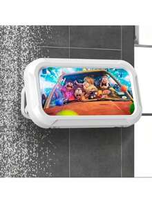 360°旋转可调节防水淋浴手机支架 - 可伸缩壁挂式手机支架配件，适用于4-7英寸智能手机，浴室用品，浴室工具 - 彩色 - 查看 8