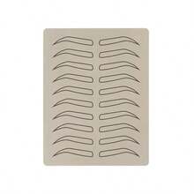 5pcs Microblading Practice Skin, Eyebrow Inkless Latex Tattoo Skin For Tattoo, Brow Makeup Practice, Silicone Skin Sheets - Apricot - View 6