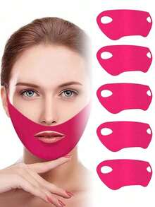 Lifting Gel Mask, Chin Lifting Patch, Hydrating Gel Ear-Hanging Mask - Multicolor - View 2