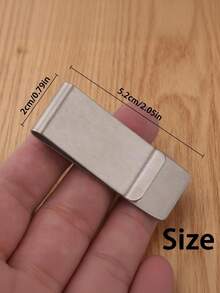 Personligt sedelklämma i rostfritt stål, graverad gåva, marskalkar, make, årsdag, graverad pappa - Multifärgad - Visa 7