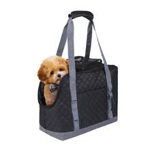 Foldable Pet Carrier - Portable Dog Carrier, Lightweight & Breathable, Zipper Closure, Suitable For Cats/Small Dogs, Ideal Choice For Pet Owners - Black - View 9