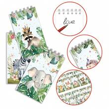 12pcs/Set Animal Spiral Notebooks, Student Notebooks, Writing Notebooks, Spiral Notebooks, Memo Notebooks, Notepads, School Supplies, Student Prizes, Party Notebooks, Back To School Stationery, Christmas Notebooks - Multicolor - View 8