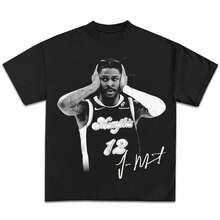 Ja Morant Hands On Head Vintage Graphic T-Shirt Collection _ Basketball Streetwear Y2K _ Premium Quality Shirt - 黑色 - 查看 1