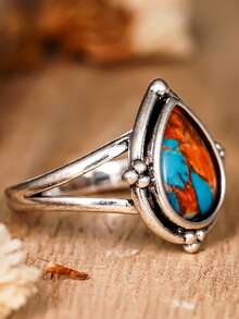 1 PC Fashion Ring For Women For Valentine's Day Gift Wedding Anniversary Party Jewelry - 1# - View 4