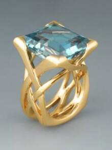 1pc Women's Sparkling Cubic Zirconia Ring, Suitable For Wedding, Engagement, Valentine's Day, Party Gift - 2# - View 11